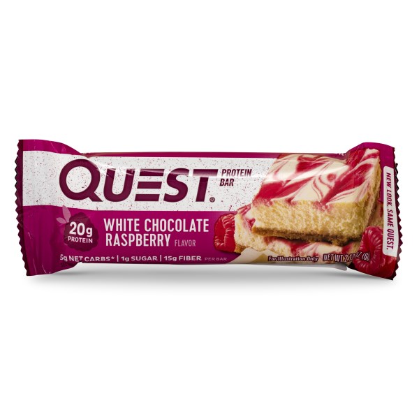 Quest Bar White Chocolate Rasberry