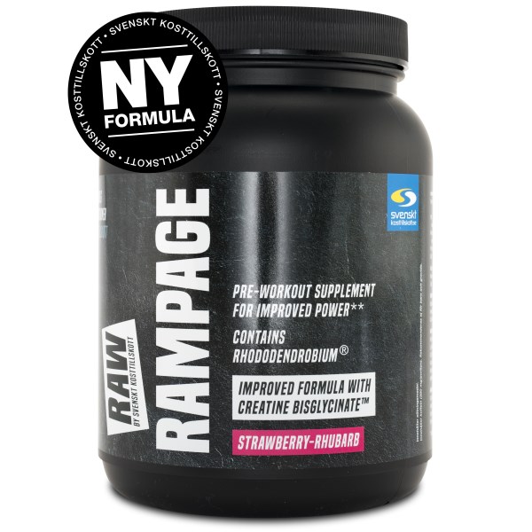 RAW Rampage Strawberry Rhubarb