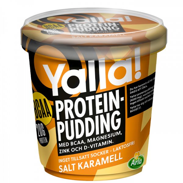 Yalla Proteinpudding BCAA Karamell