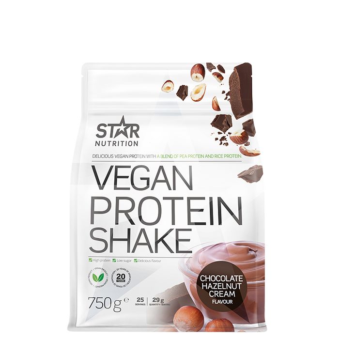 Vegan Protein Shake Chocolate Hazelnut Cream