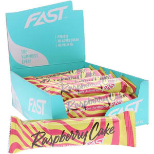 Fast Proteinbars Raspberry Cake
