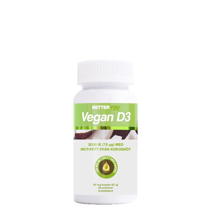 Vegan D3 3000IE + MCT-fett,
