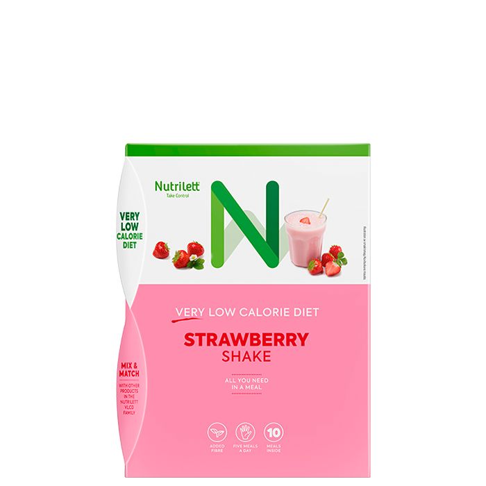 Nutrilett Måltidsersättning Shake Jordgubb