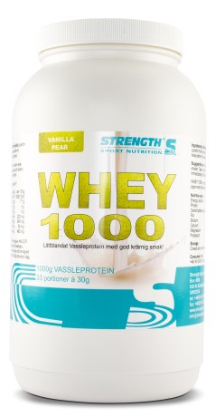 Strength Whey 1000 Vanilla/Pear