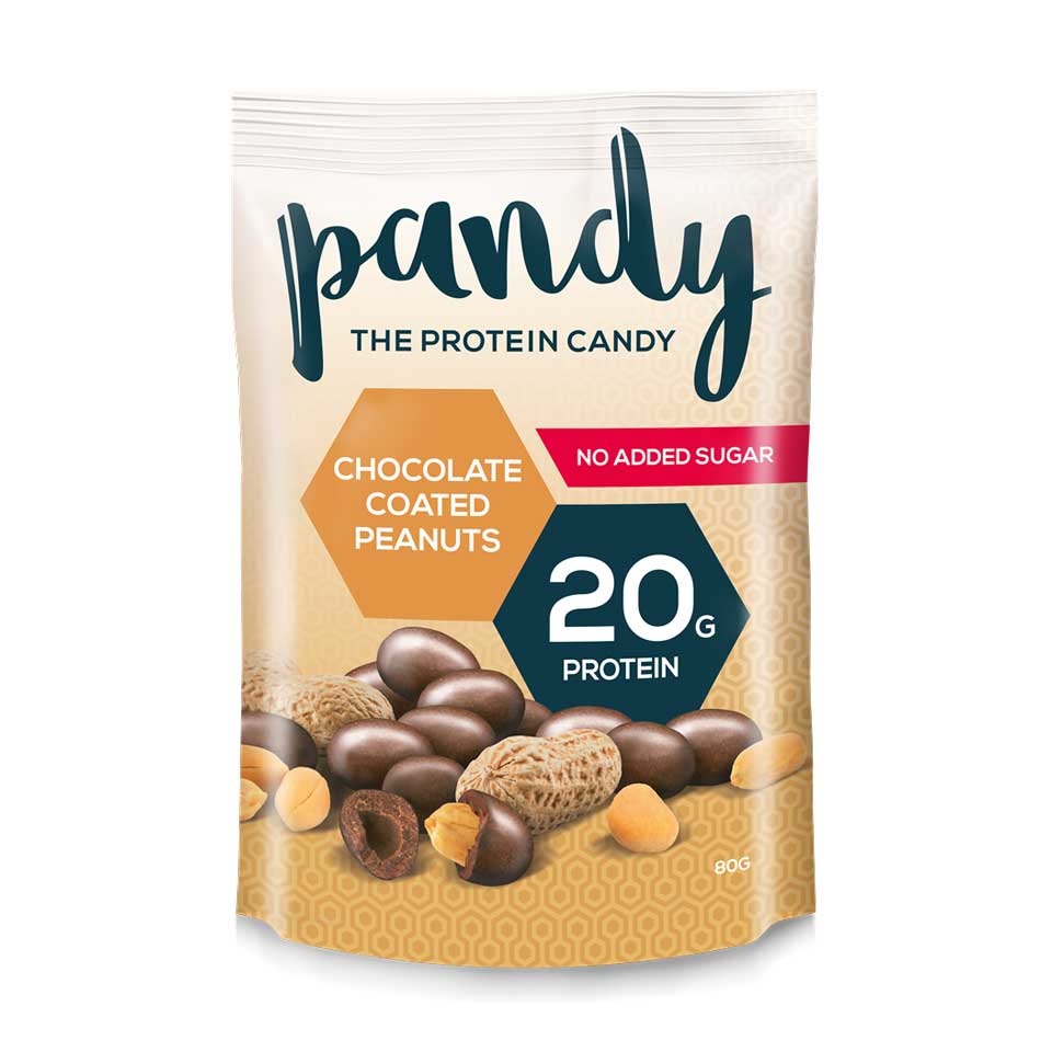 Pandy Protein Candy Pandy Protein Chocolate Nuts Chocolate Coated Peanuts