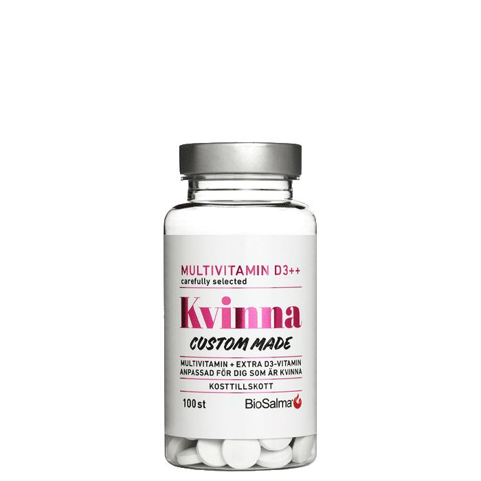 Multivitamin Kvinna D-vitamin++