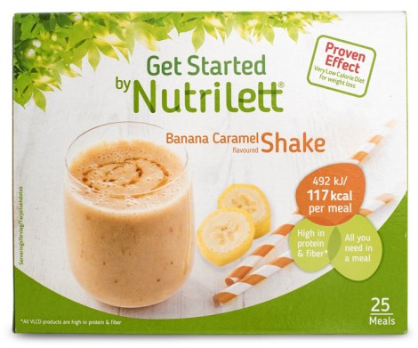 Nutrilett Quick Weightloss Shake Banana Caramel