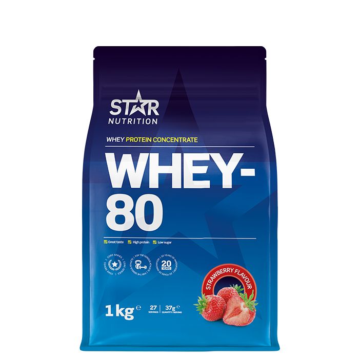 Whey-80 Jordgubb