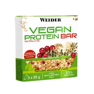 Vegan protein bar Red Fruits