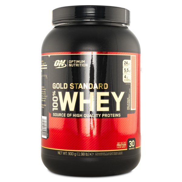 100% Whey Gold Standard Jordgubb