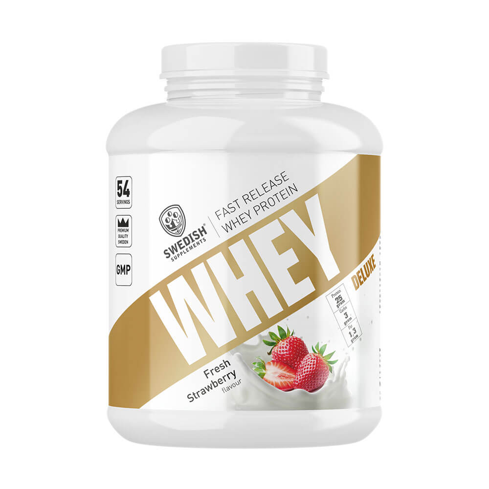 Swedish Supplements Whey Deluxe Fresh Strawbery