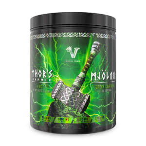 Viking Power Thor's Hammer Mjölner Green Lightning