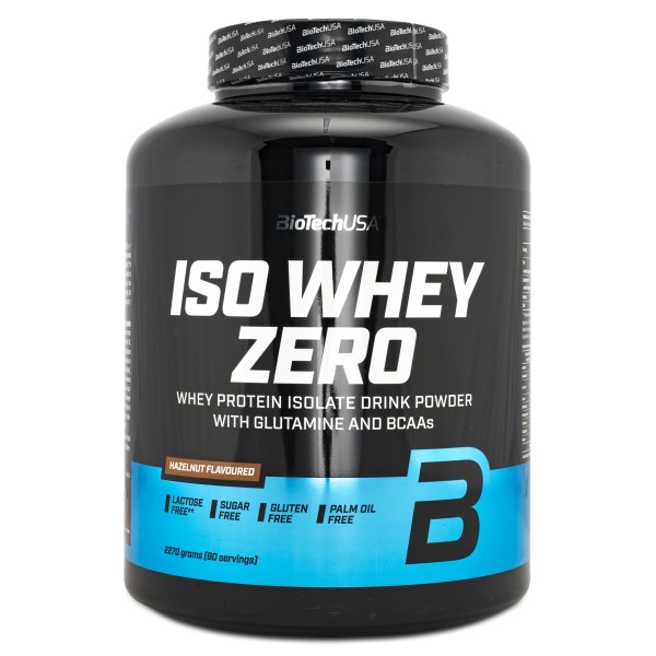 BioTechUSA Iso Whey Zero Laktosfri Hazelnut