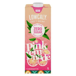 Njie Fruktdryck Lowcaly Pink Lemonade