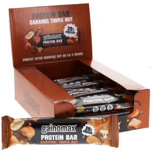 Gainomax Proteinbar Caramel Tripplenut