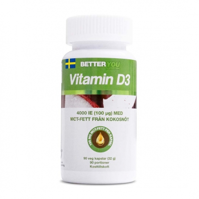 Better You Vitamin D3 4000 Ie + Mct