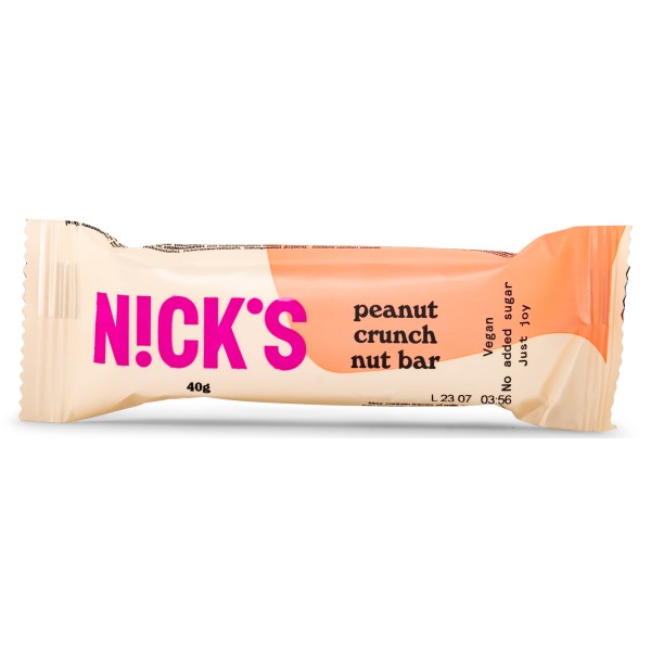 Nicks Nut Bar Peanut Crunch