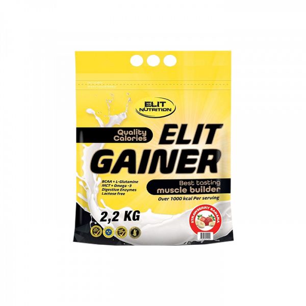 ELIT GAINER Strawberry Banana