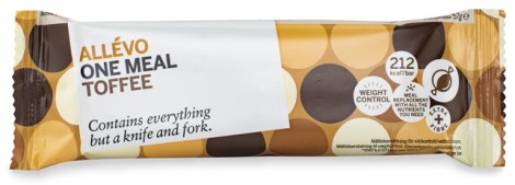 Allevo One Meal Bar Toffee