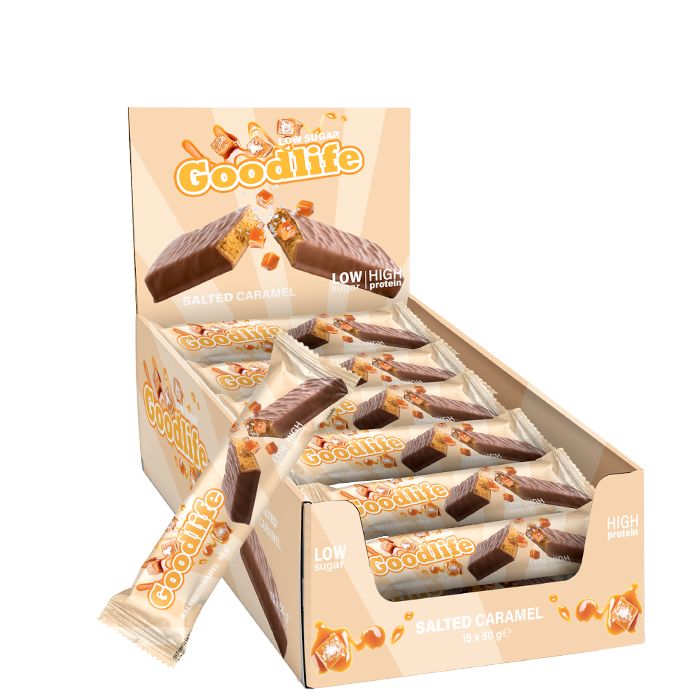 Goodlife Low Sugar Proteinbars Salted Caramel