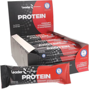 Leader Proteinbars Yoghurt Strawberry & Raspberry