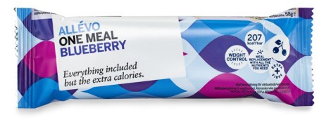 Allevo One Meal Bar Blueberry