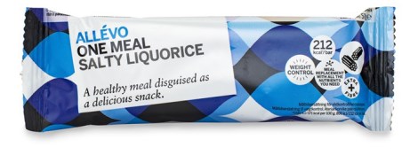 Allevo One Meal Bar Salty Liquorice