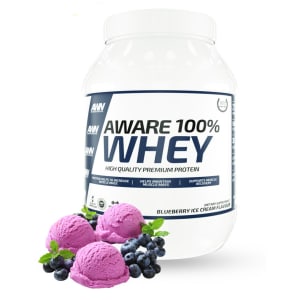 Aware Nutrition 100% Whey Blåbärsglass