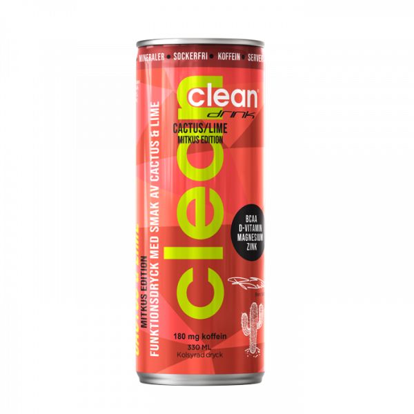 Clean Drink Cactus Lime