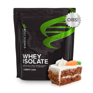 Body Science Whey Isolate Carrot Cake Carrot Cake