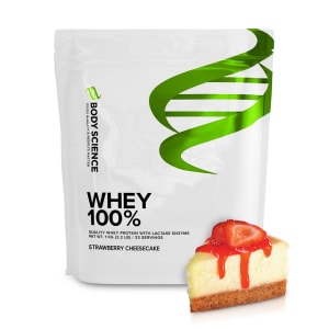 Body Science Whey 100% Strawberry Cheesecake