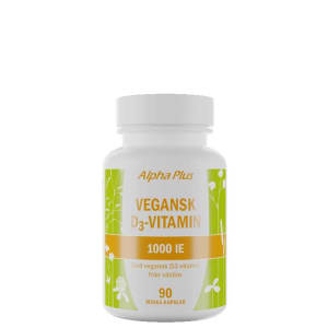 Vegansk D3 vitamin 1000 iE