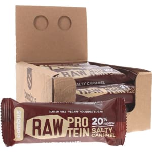 Bombus Raw Protein Proteinbar Salty Caramel
