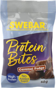 Dalblads Swebar Protein Bites Caramel Fudge