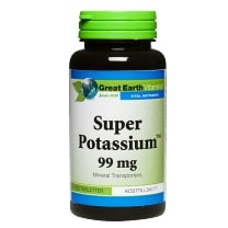 Great Earth Super Potassium 99 mg