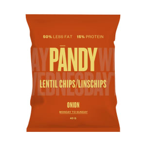 Pandy Protein Candy Pandy Lentil Chips Lök