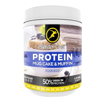 Protein Mug Cake Blueberry