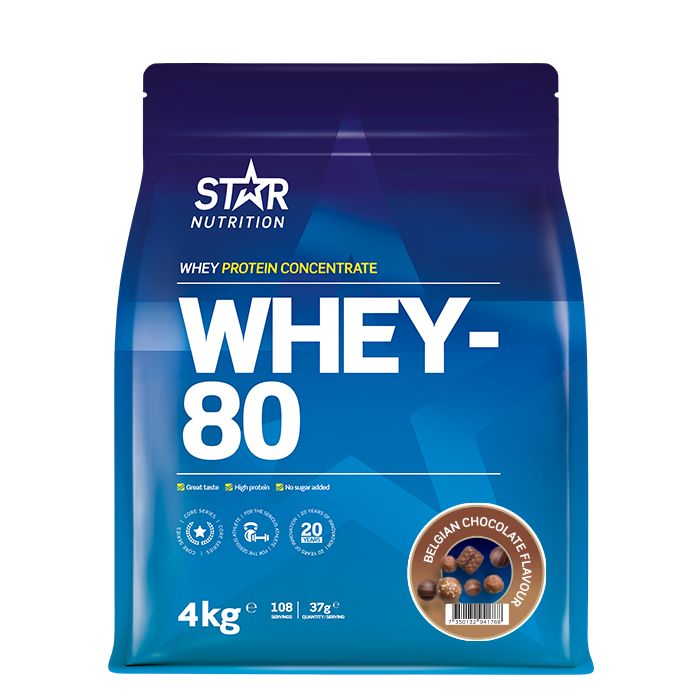 Whey-80 Belgian Chocolate