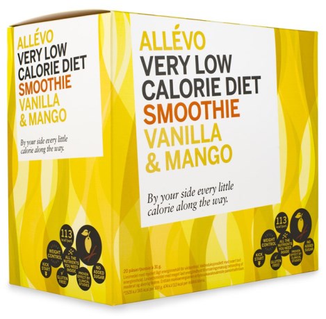 Allevo VLCD Smoothie Vanilj & Mango