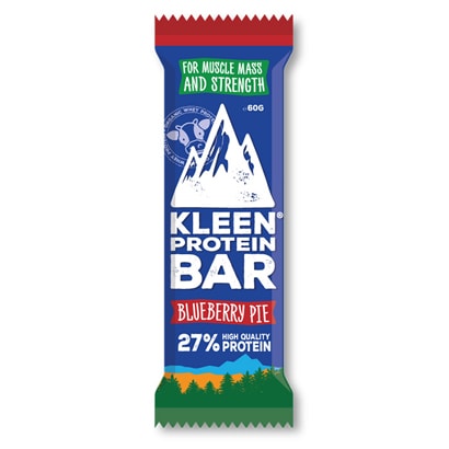 Kleen Whey Protein Bar Blueberry Pie