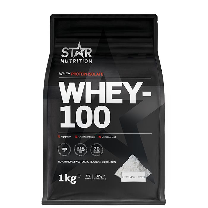 Whey-100 Vassleprotein Naturell