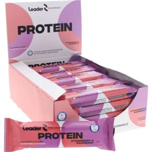 Leader Proteinbar Jordgubb Hallon