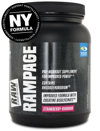 RAW Rampage Strawberry Rhubarb