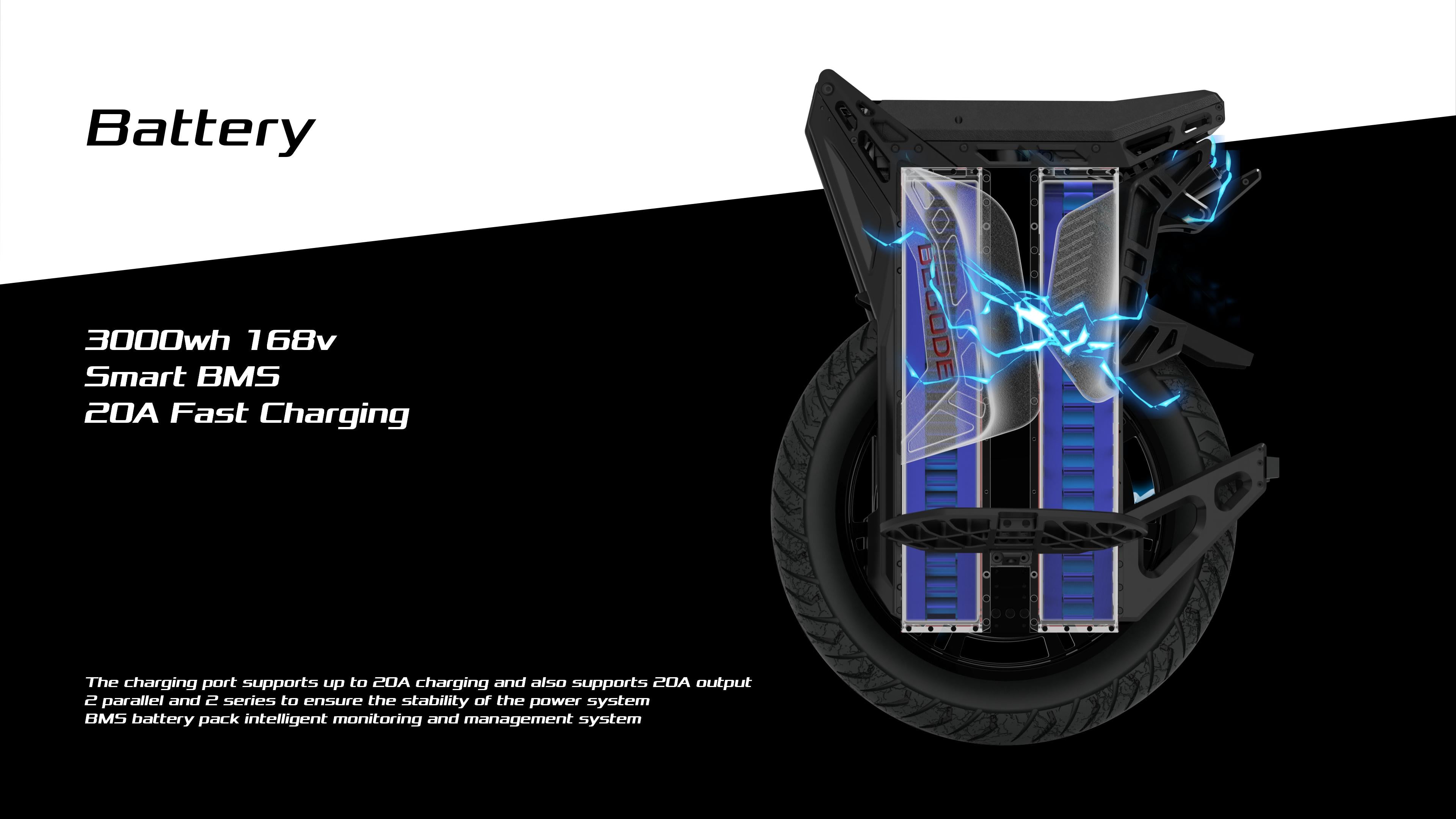 Suspension: Linkage-type bi-directional spring shock system offering 130mm of adjustable travel with full compression and rebound damping.Waterproofing: Built with a certified IP67 waterproof rating across the critical electronic components and battery enclosures.