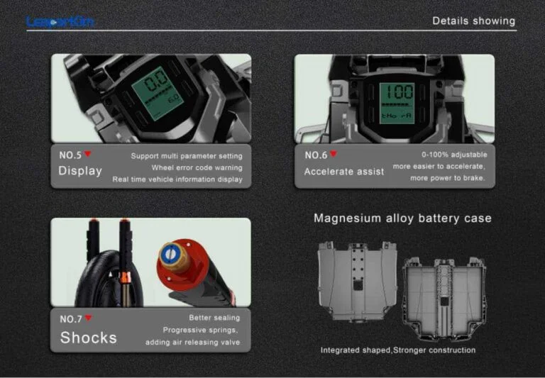 Groundbreaking Safety Operations: The Sherman L introduces a dual-control-board architecture capable of running in a "hall-less mode". If the motor's hall sensors fail entirely, the wheel will not cut out; instead, it safely operates from a complete stop in a degraded state, ensuring you do not experience a high-speed crash or end up stranded.