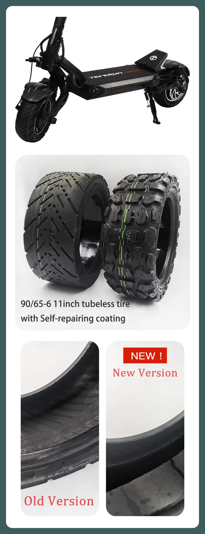 Water Resistance: Features highly organized internal electronics protected with a robust IPX6 waterproof rating for worry-free riding in wet weather.