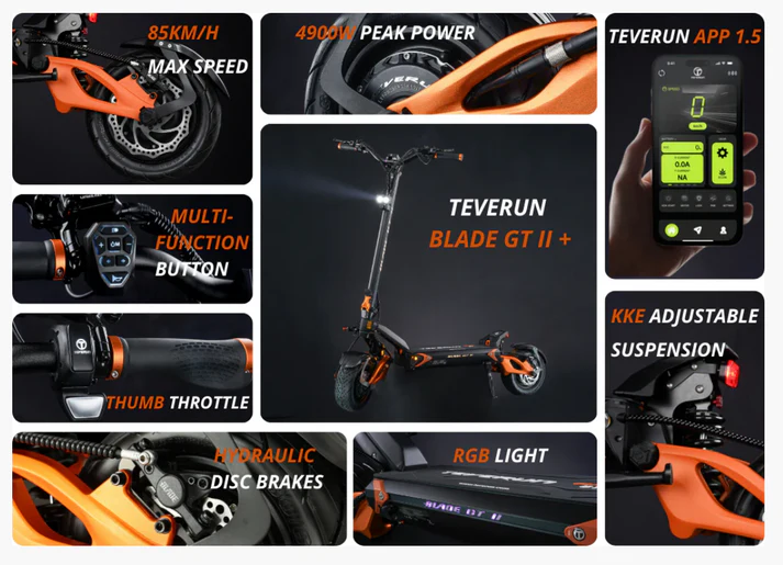 Battery & Range: Features a 60V 26Ah battery utilizing a Smart BMS (Battery Management System), delivering an estimated real-world range of 80 km (50 miles) per charge.