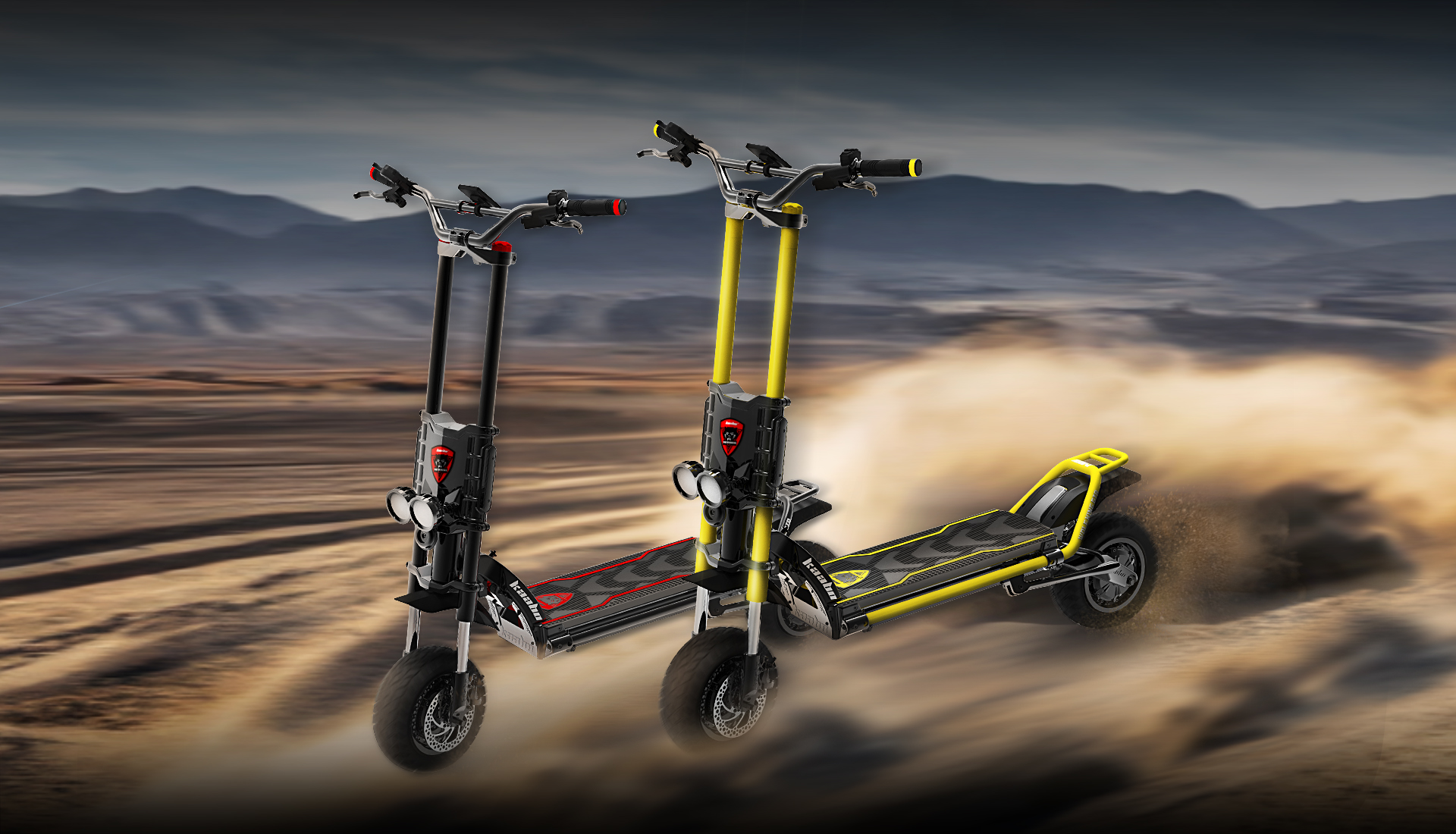 Advanced Suspension: Combines a motorcycle-grade dual-arm front fork with an 18-level adjustable oil-damped rear spring.Smart Electronics: Equipped with a 3.5-inch smart TFT color display and a built-in ESP Electronic Stability / Traction Control System to manage tire slippage.All-Terrain Tires: Rolls on specialized 12-inch self-healing CST vacuum tubeless tires featuring an ultra-wide profile.