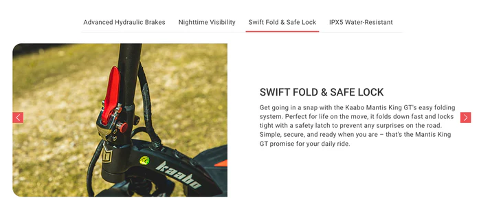 Wheels and Safety: Runs on wider 10" x 3" hybrid pneumatic tires that transition between pavement and trail riding. Braking is handled by dual Zoom full hydraulic disc brakes with 140mm rotors alongside an electronic ABS