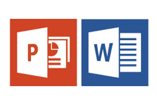 Microsoft PowerPoint and Word